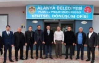 Türkdoğan'dan Kentsel Dönüşüm Projesi'ne...