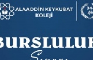 Alaaddin Keykubat Koleji'nde okula kabul ve bursluluk...