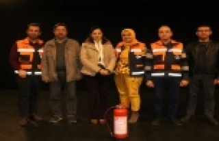 Alanya'da Afet Semineri verildi