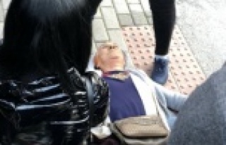 Alanya'da yol ortasında panik! Yaşlı kadın...