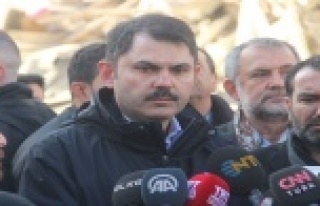 Bakan Kurum: "TOKİ bin 400 konutun yapılması...