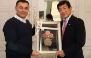 Başkan Yücel'in Japon misafiri