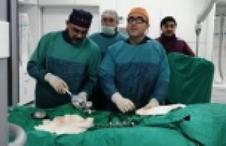 Bu operasyon ALKÜ EAH'nde ilk kez yapıldı