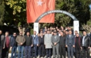 MHP yönetimi şehitlik ziyareti ile işbaşı yaptı