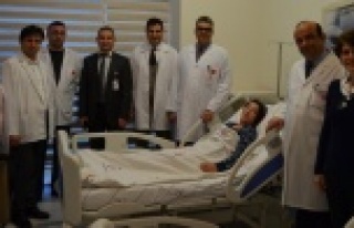 Yeni yıla sağlık çalışanları ile birlikte girdi