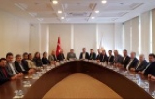 Alanya CHP'den Ak Parti'ye ziyaret