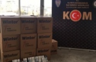 Alanya'da binlerce makaron ele geçirildi