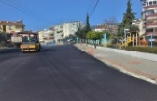 Alanya'da cadde ve sokaklar yenileniyor