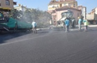 Alanya'da cadde ve sokaklar yenileniyor