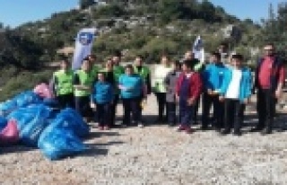 Alanya'da çevreci öğrencilerden anlamlı etkinlik!