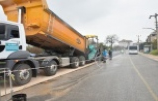 Alanya'da deforme olan yollara hızlı asfalt