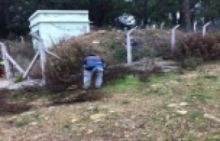 Alanya'da İçme suyu depolarına çevre temizliği