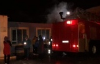 Alanya'da okulda yangın paniği