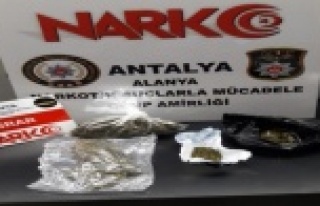 Alanya'da uyuşturucu operasyonu: 2 gözaltı...