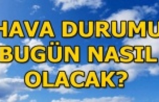 Hava bugün nasıl olacak?
