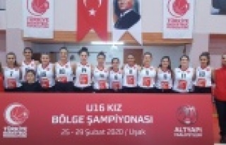Kızlar Anadolu Şampiyonasına gidiyor