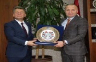 ÖSYM Başkanı Prof.Dr.Aygün'den AÜ'ye...