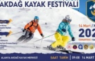 2. Akdağ Kayak Festivali heyecanı başladı