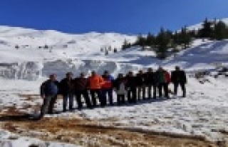 Akdağ Kayak Merkezi için yoğun çalışma