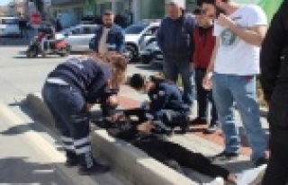 Alanya'da bir motosiklet kazası daha!