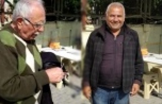 Alanyalı taksiciden örnek davranış