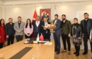 Başkan Yücel Karadenizlileri ağırladı