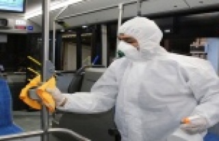 Büyükşehir, korona virüs önleme çalışmalarını...