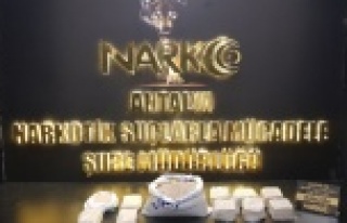 10 kilo uyuşturucu ele geçirildi