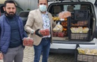 Ağadan ihtiyaç sahiplerine vitamin kampanyası