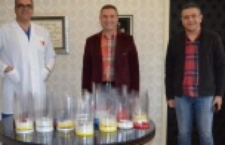 Alanya BİLSEM ürettiği 350 maskeyi teslim etti