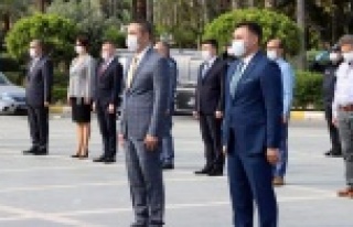 Alanya'da 23 Nisan'a maskeli kutlama