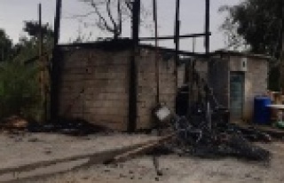 Alanya'da korkutan yangın