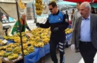 Alanya'da pazarlarda o malzemelerin satışı...