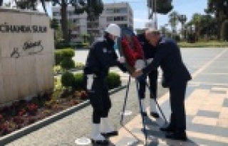 Alanya'da polisten sade tören