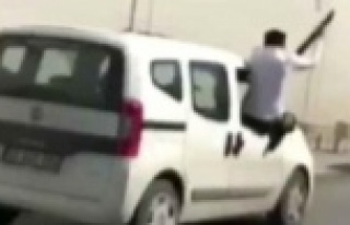 Alanya'da pompalı tüfekle havaya ateş açan...