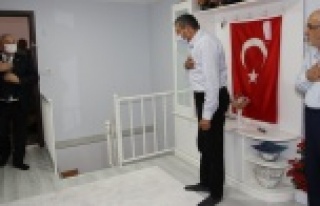 Alanya'da şehitlerimiz ve aileleri unutulmadı