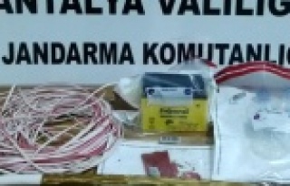 Alanya'da sit alanında kaçak kazıya suçüstü