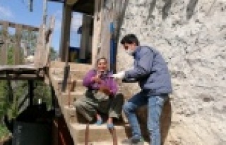 Gazipaşa'da sosyal destek ödemeleri evlere...