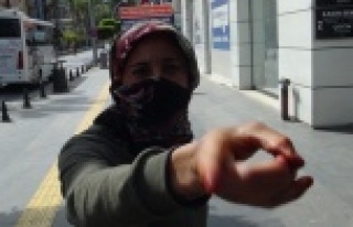 Kadın dilencilerin kavgasını polis biber gazıyla...