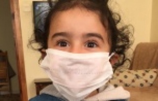 Minik Serra büyüklerine örnek oldu