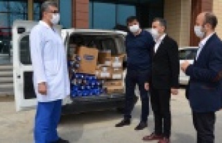 MÜSİAD, ALKÜ'ye solunum malzemesi bağışladı