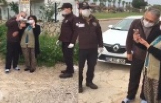 Yaşlı çiftin yeni doğan torunlarını görme isteğine...