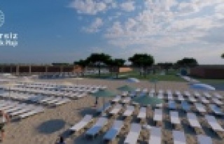 5 yıldızlı iki halk plajında ücretsiz hizmet...