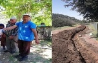 75 yıl sonra içme suyuyla tanıştılar