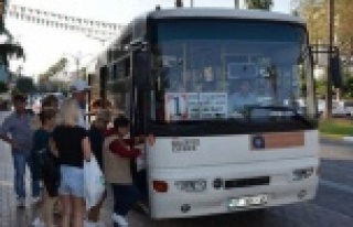 Alanya'da halk otobüs seferlerine yeni düzenleme
