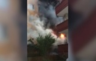 Alanya'da sabaha karşı korkutan yangın