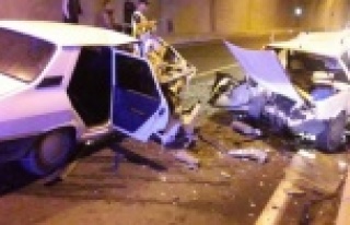 Alanya'da tünelde feci kaza