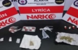 Alanya'da uyuşturucu operasyonu; 11 gözaltı...