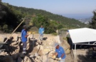 Alanya kırsalında bakım onarım devam ediyor