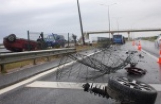 Alanya yolu savaş alanına döndü